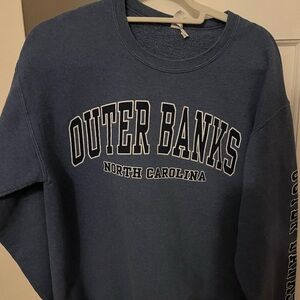 Outer Banks North Carolina Blue Sweatshirt